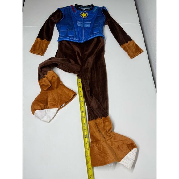 Paw Patrol Costume Chase 3t-4t Nickelodeon Police Dog Pup Halloween No Cap Notes - Picture 4 of 14